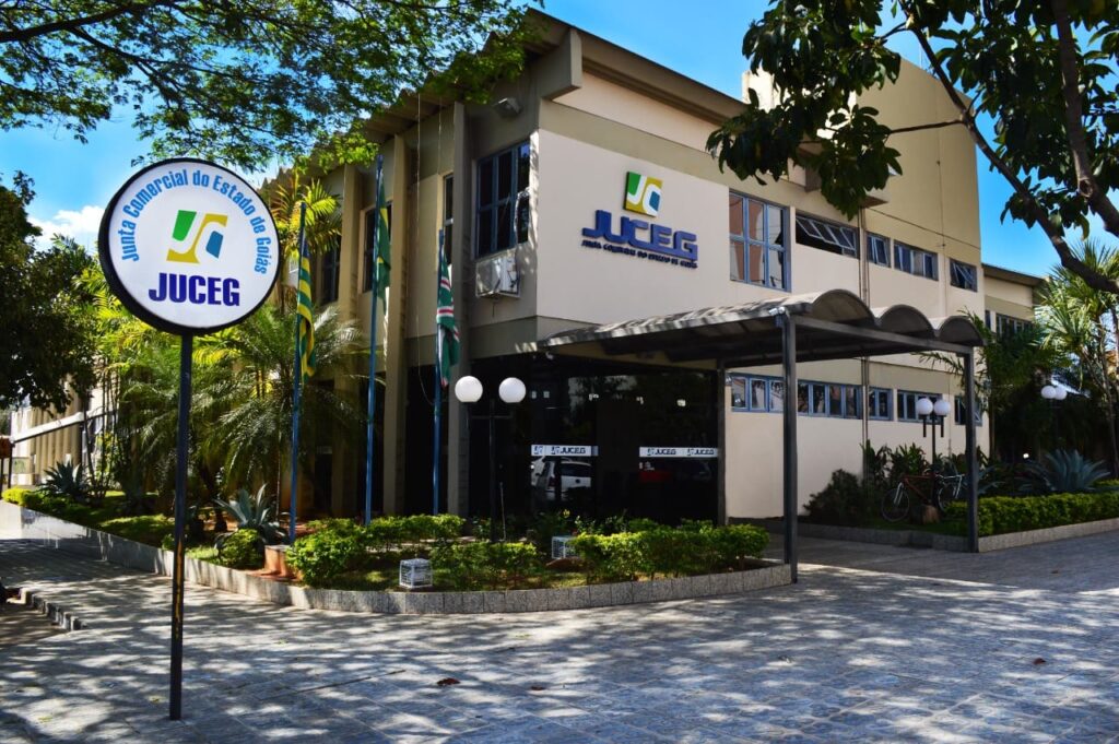 Fachada da Junta Comercial de Goiás (Juceg)