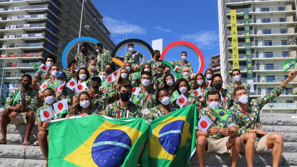 atletas nas Olimpíadas