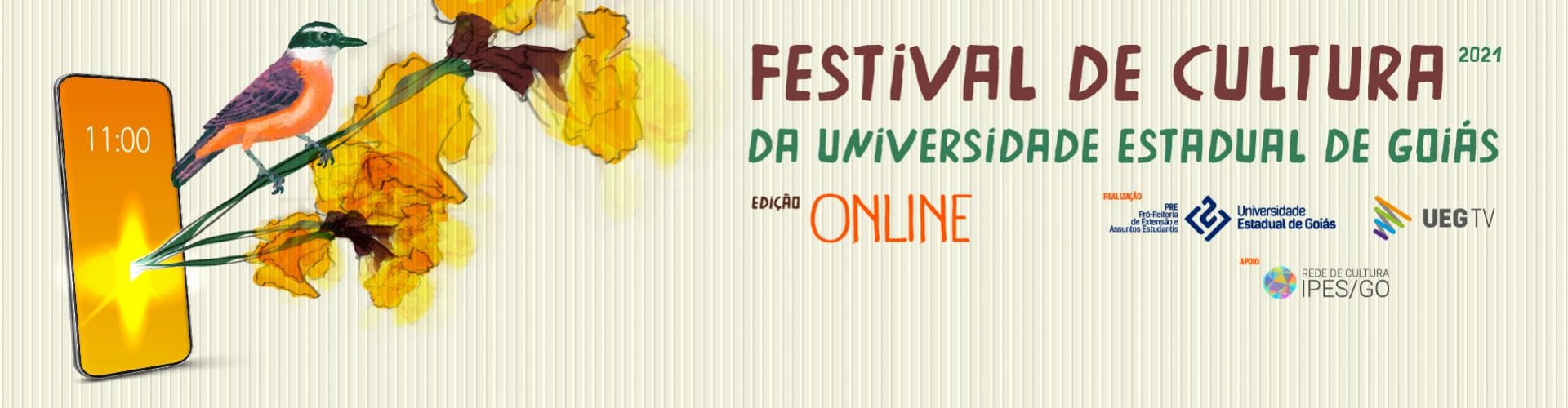 Festival da Cultura UEG- baner