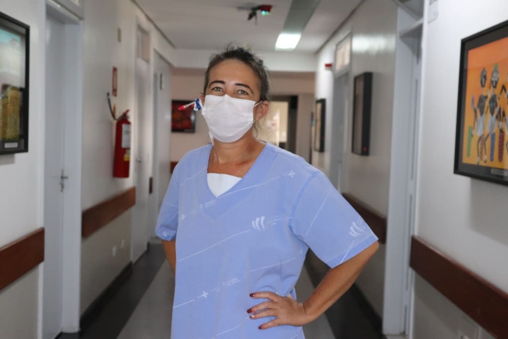 Selma Martins, 45 anos, recém-transplantada na unidade do Governo de Goiás: "Realização de um sonho”