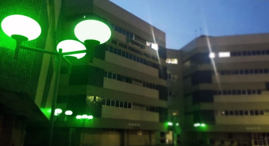 Ipasgo ilumina sua sede em prol da campanha Setembro Verde