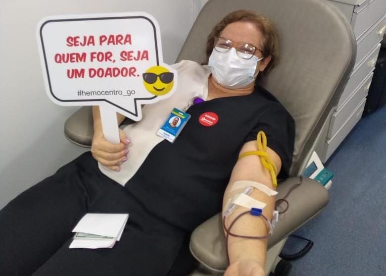 Doadora de sangue
