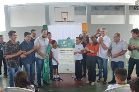 Inauguradas reforma e ampliação do colégio estadual em Petrolina de Goiás