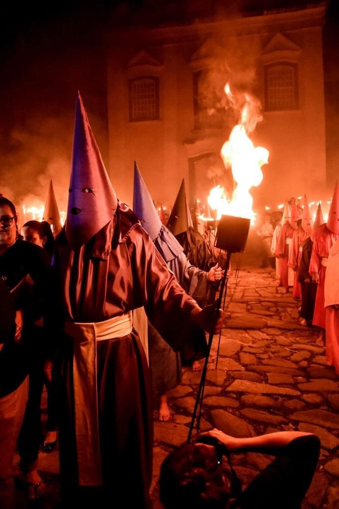 Procissão do Fogaréu será realizada em 5 de abril, na histórica Vila Boa