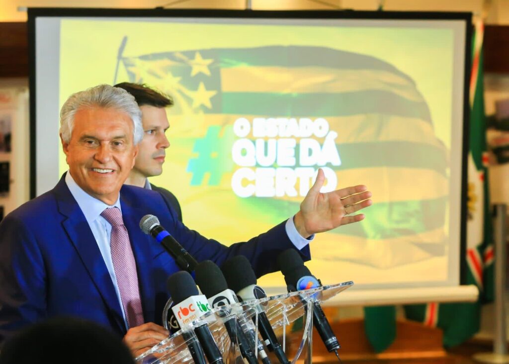 Caiado apresenta dados do PIB de Goiás 2022