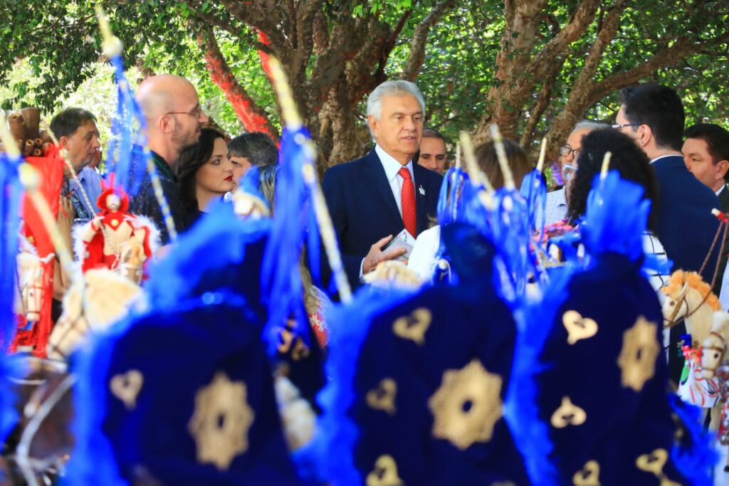 Governador no evento de lançamento do Circuito das Cavalhadas 2023