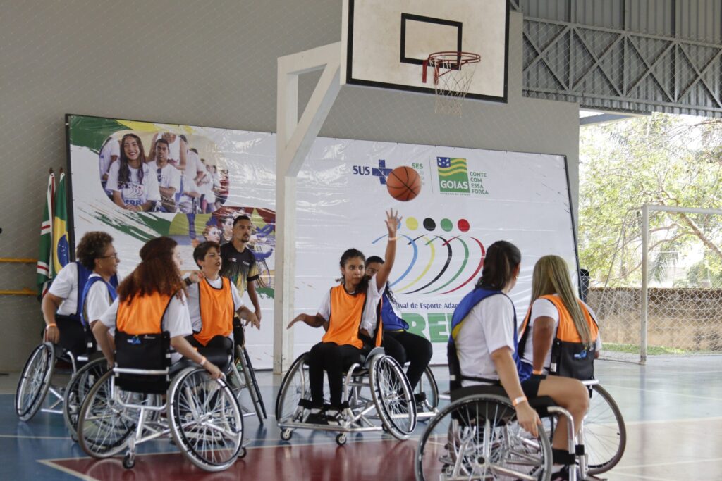 Pacientes do Crer participam do Festival de Esporte Adaptado