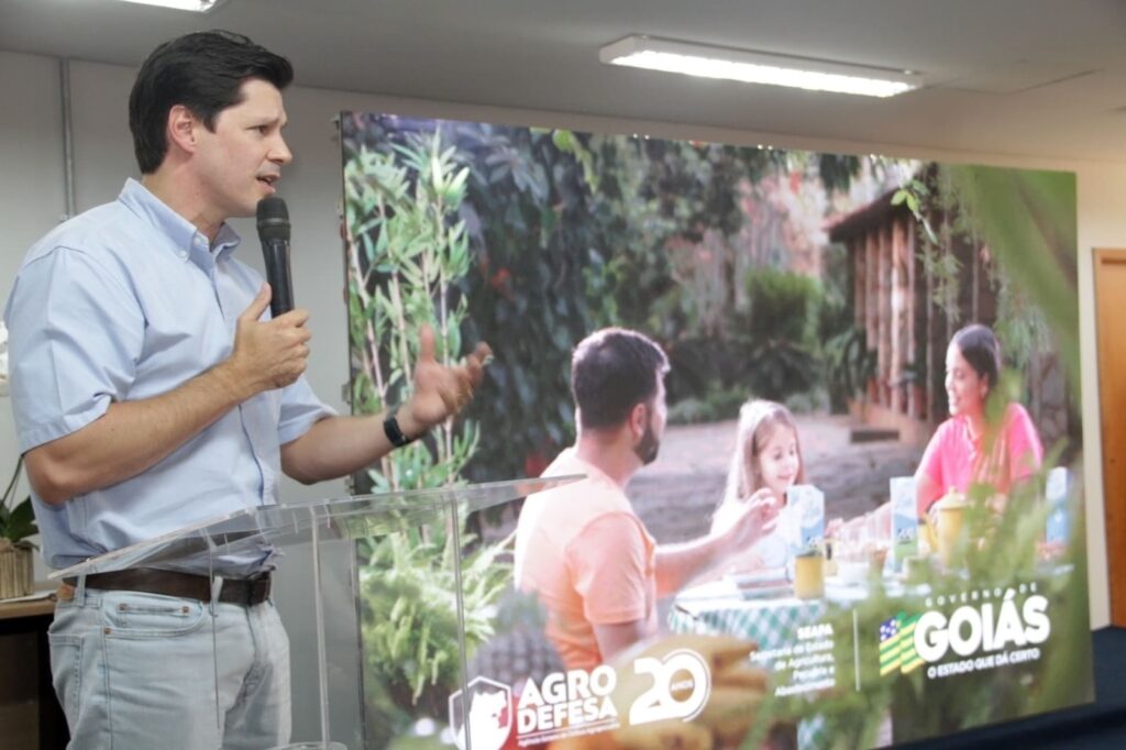 Daniel Vilela no aniversário de 20 anos da Agrodefesa