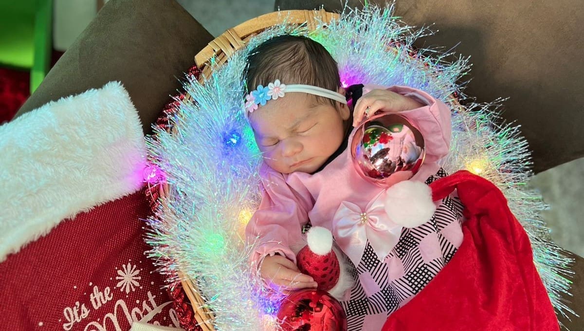 Alegria duplamente natalina no Hospital de Luziânia