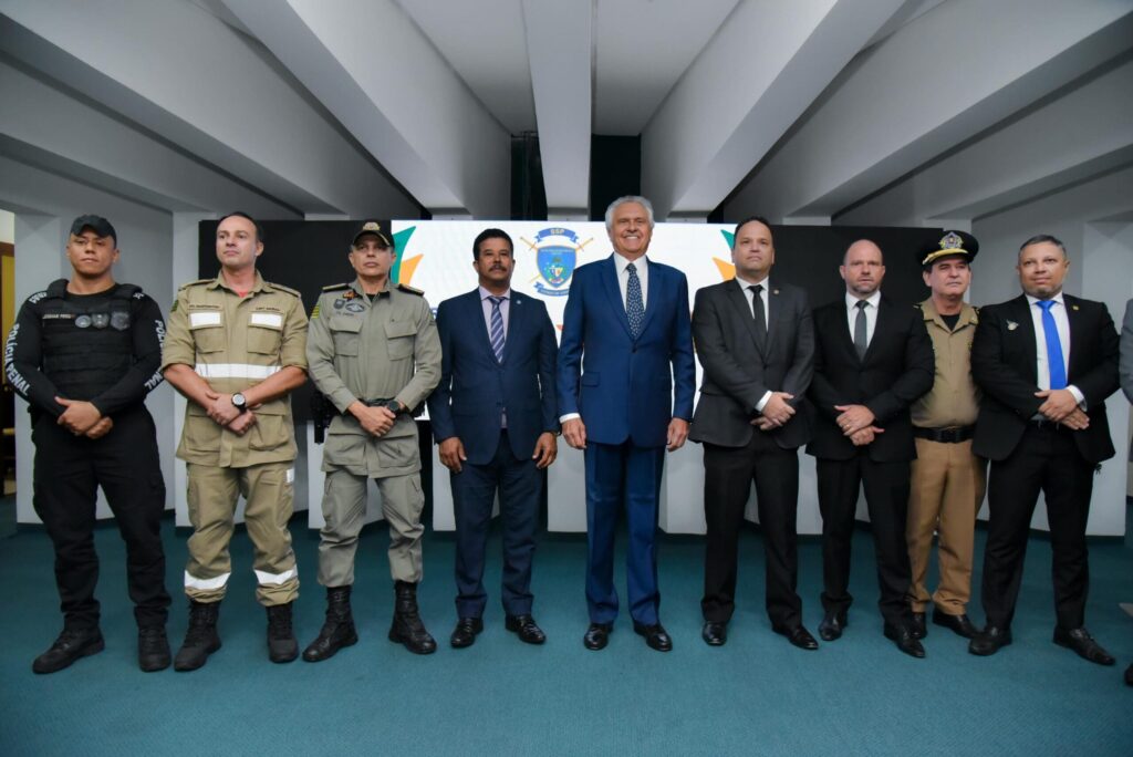 Participantes do evento de apresentação de dados da segurança_Goiás registra quedo do número de homicídios
