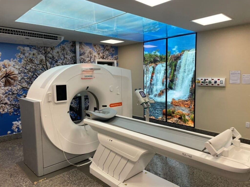 Serviço de tomografia do HEF