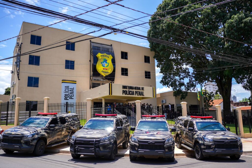 Fachada do prédio da Polícia Penal_DGPP