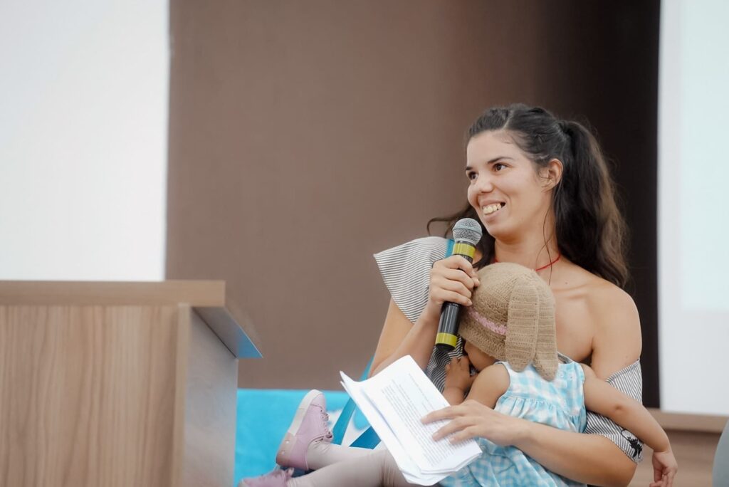 Participante do Primeiro Encontro de Equidade e Atenção à Saúde às Populações Específicas em Goiás