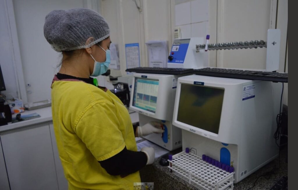 Laboratório do Hetrin atinge 100% no controle de qualidade