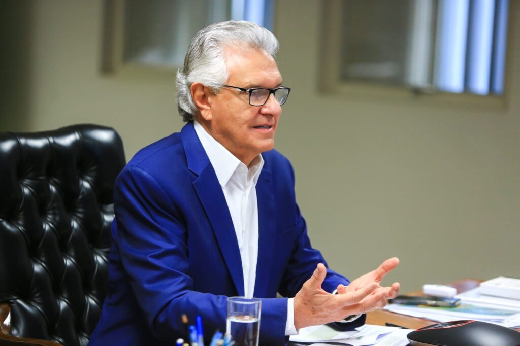 Caiado em entrevista sobre dívidas dos estados_Wesley Costa