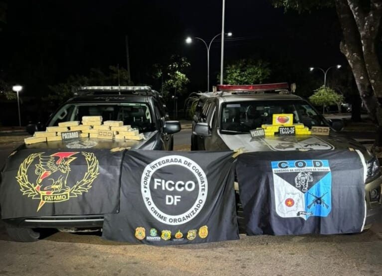 cocaína apreendida em Ceilândia