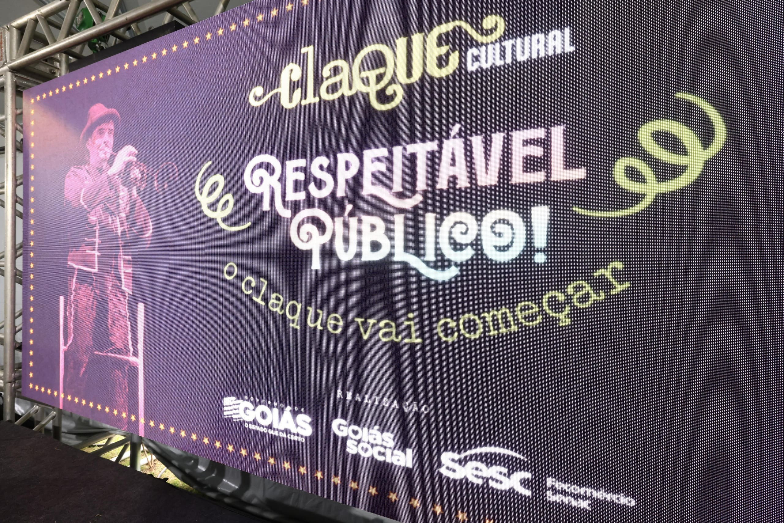 Caiado destaca investimento na cultura goiana no lançamento do Claque Cultural