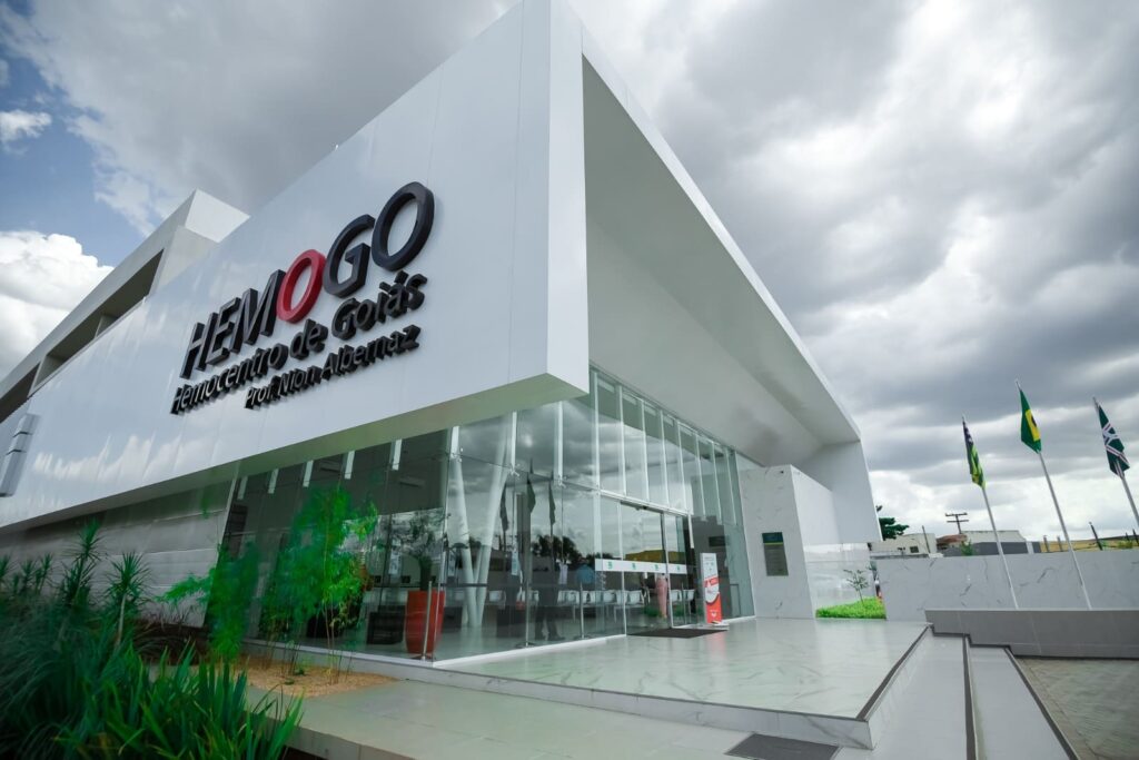 Fachada do Hemocentro