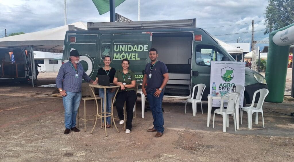 Unidade móvel da Agrodefesa na Expopec Experience 2025
