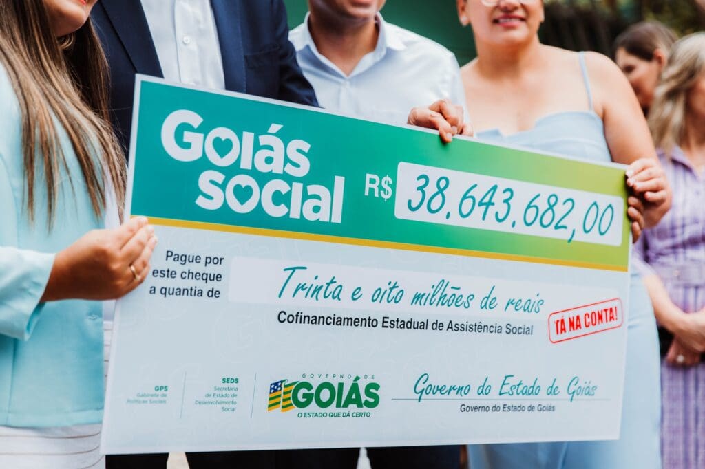 Cheque do Cofinanciamento Estadual