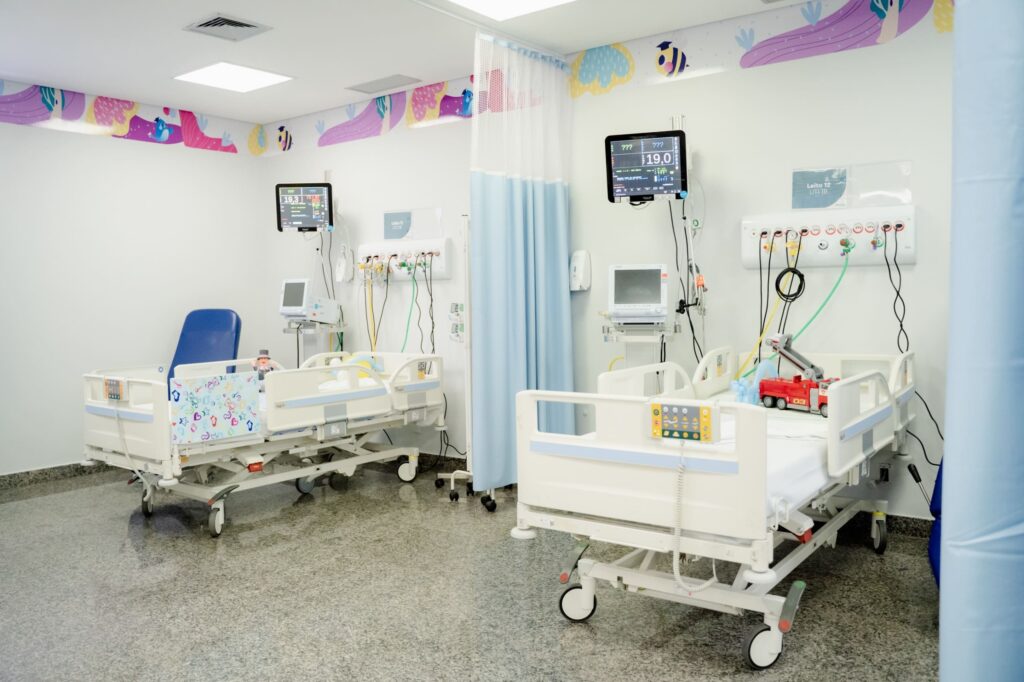 Leitos infantis do Hecad