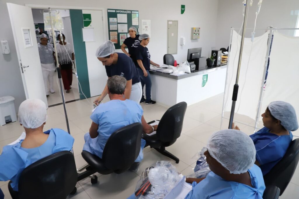 Mutirão de colonoscopia da SES