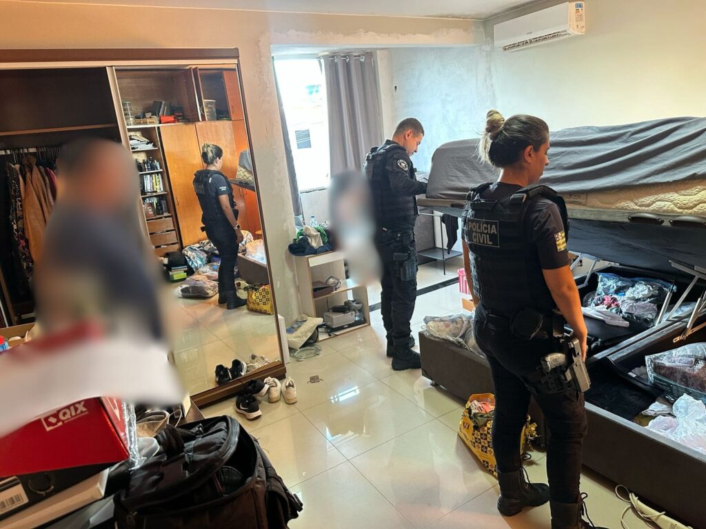 Operação da PC em Cidade Ocidental