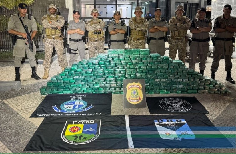 Ações Integradas apreendem uma tonelada de cocaína