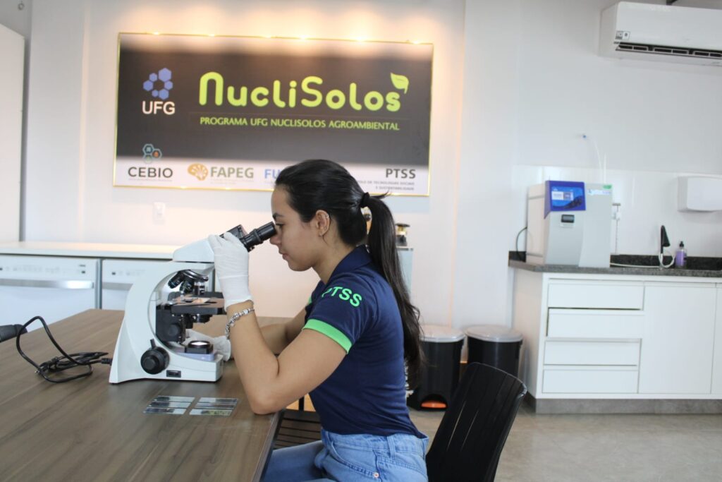 Pesquisadora do CEBIO UTT UFG Nuclisolos Agroambiental