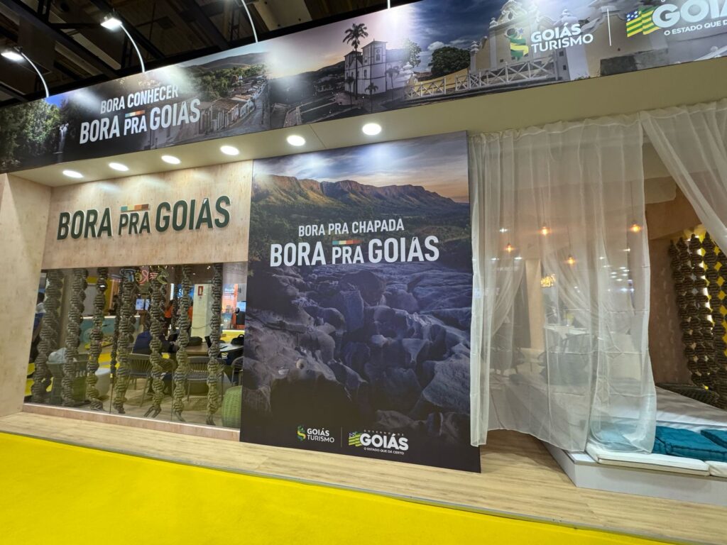 Estande da Goiás Turismo