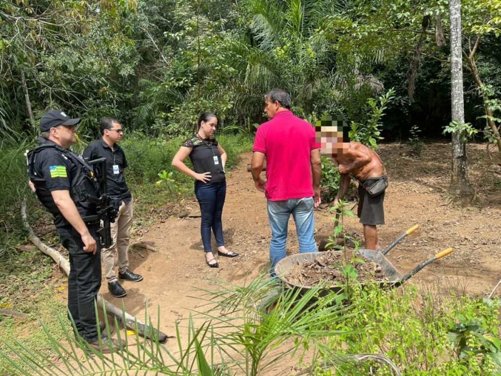 Operação resgata idoso em situação análoga à escravidão em Hidrolândia