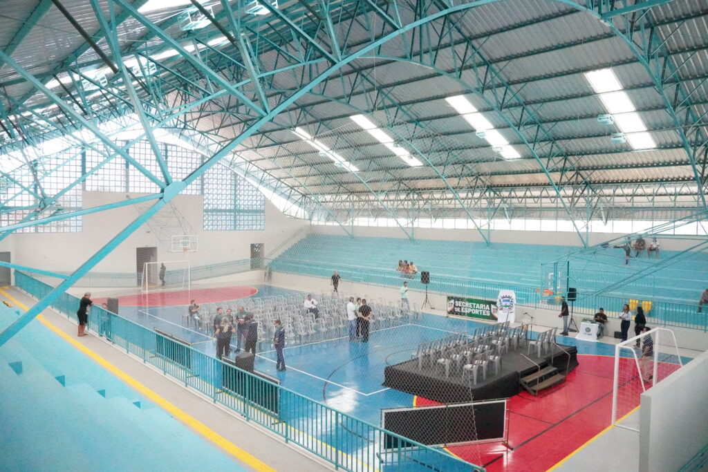 Reforma do Ginásio Heráclito Fernandes Lima é entregue à população de em Rio Verde