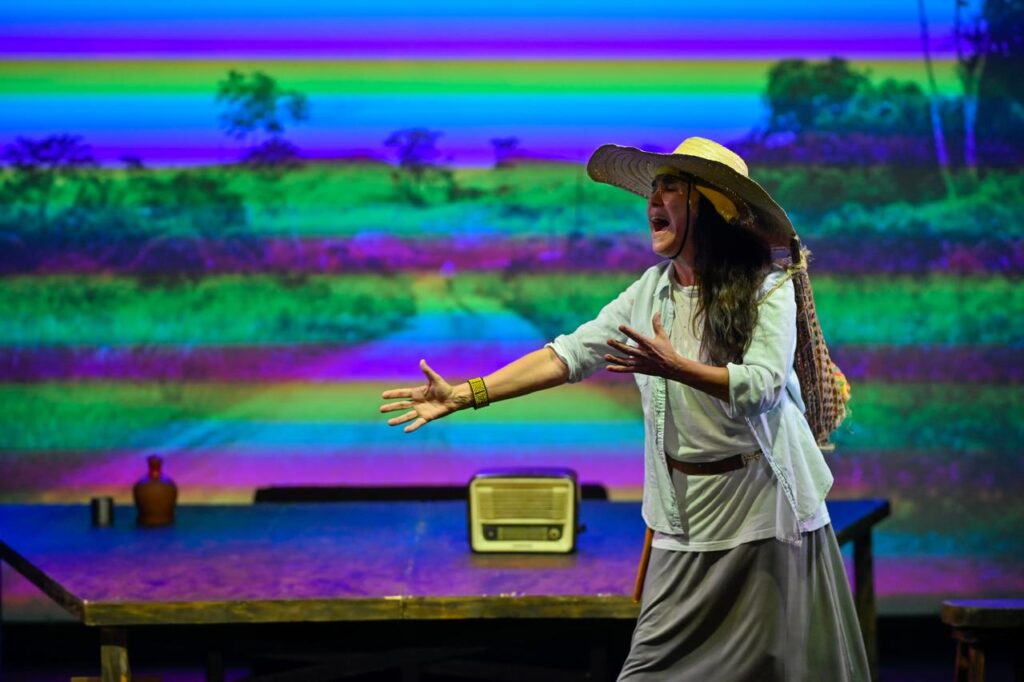 Lucélia Santos no encerramento do TeNpo 2025