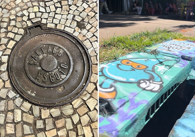 poço de visita e bueiro