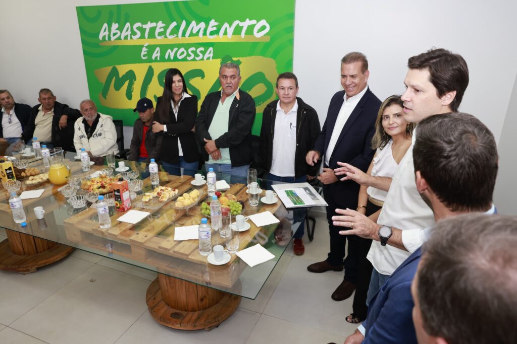 Daniel Vilela reafirma compromisso com modernização da Ceasa-GO