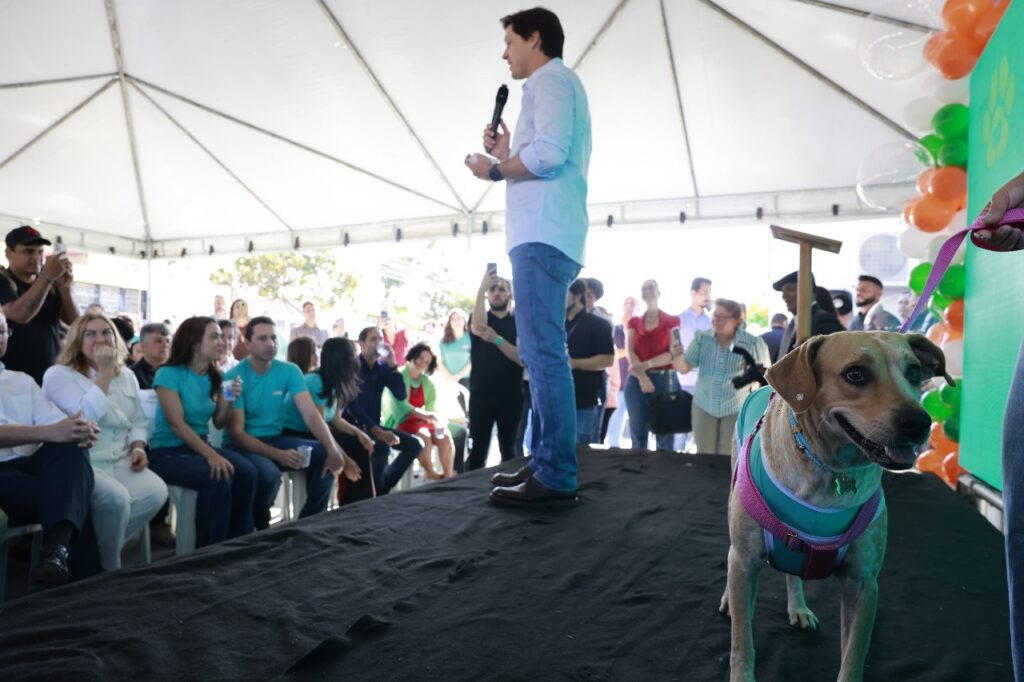 Daniel Vilela reforça importância de inauguração de Centro de Castração em Aparecida espaço vai oferecer atendimento gratuito para cães e gatos, com foco no acolhimento, na saúde pública e no controle populacional _Fotos Jota Eurípedes