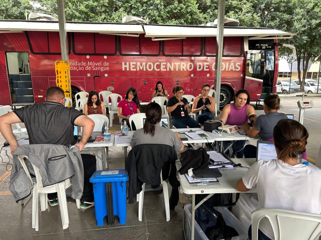 Bolsas de sangue doadas pelo Ipasgo Solidário 2025 poderão salvar quase 500 vidas
