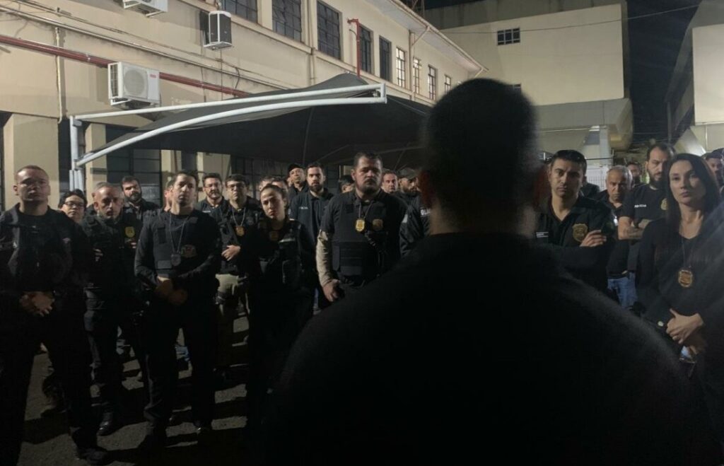 Operação mobiliza 400 policiais civis em 4 estados