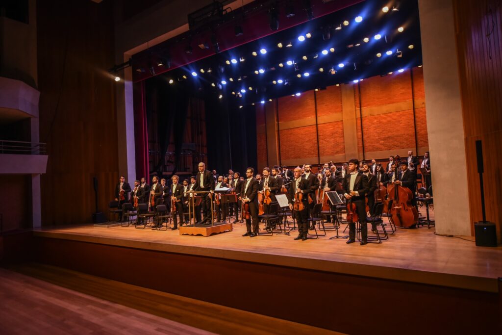 Apresentação da Orquestra Filarmônica de Goiás