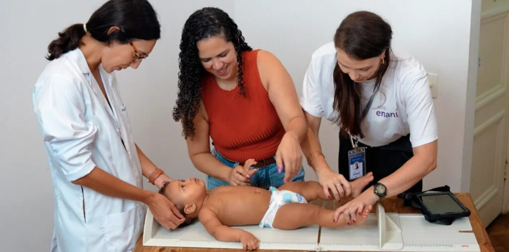 Avaliação nutricional de bebê