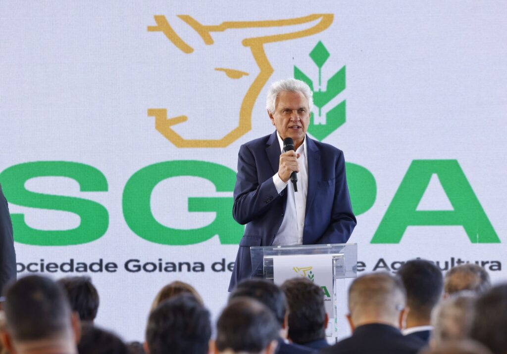 Caiado destaca força do agro na abertura da 78ª Exposição Agropecuária de Goiás