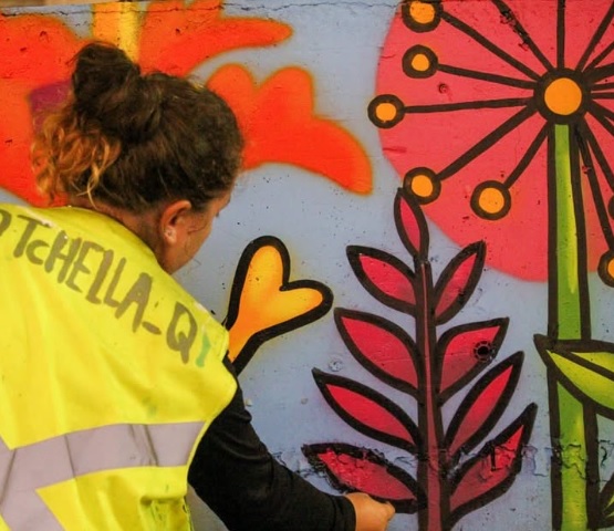 Mural de Tchella Queiroga homenageia mulheres que marcaram a história de Goiás