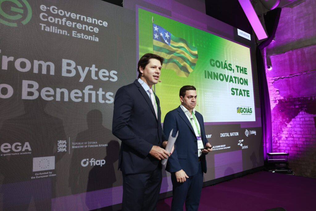 Na Estônia, Daniel Vilela apresenta avanços de Goiás em tecnologia e inovação