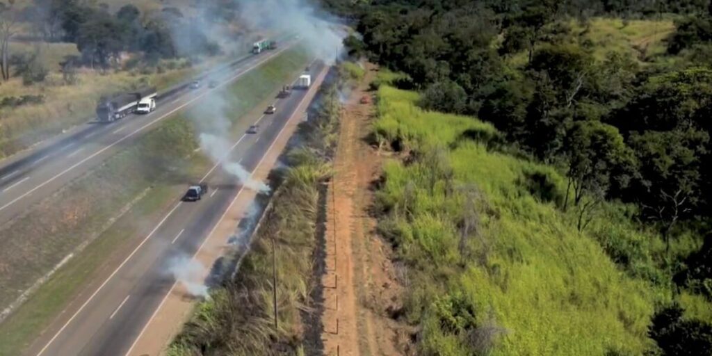 Aceiros previnem incêndios nos parques estaduais