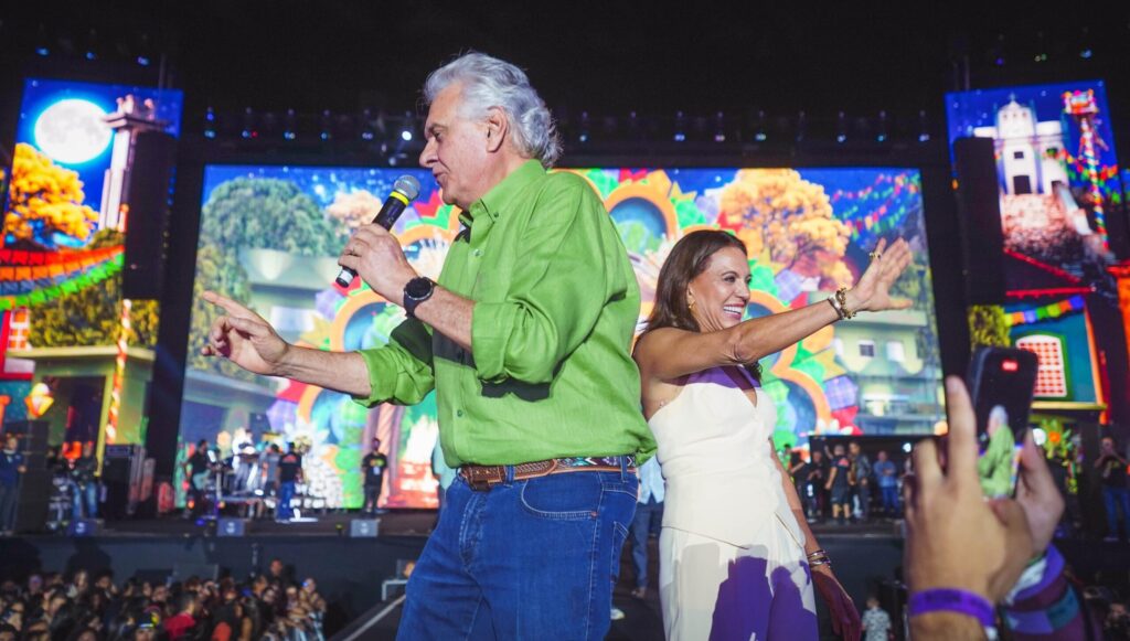 Caiado e Gracinha lideram os festejos do Arraiá do Bem
