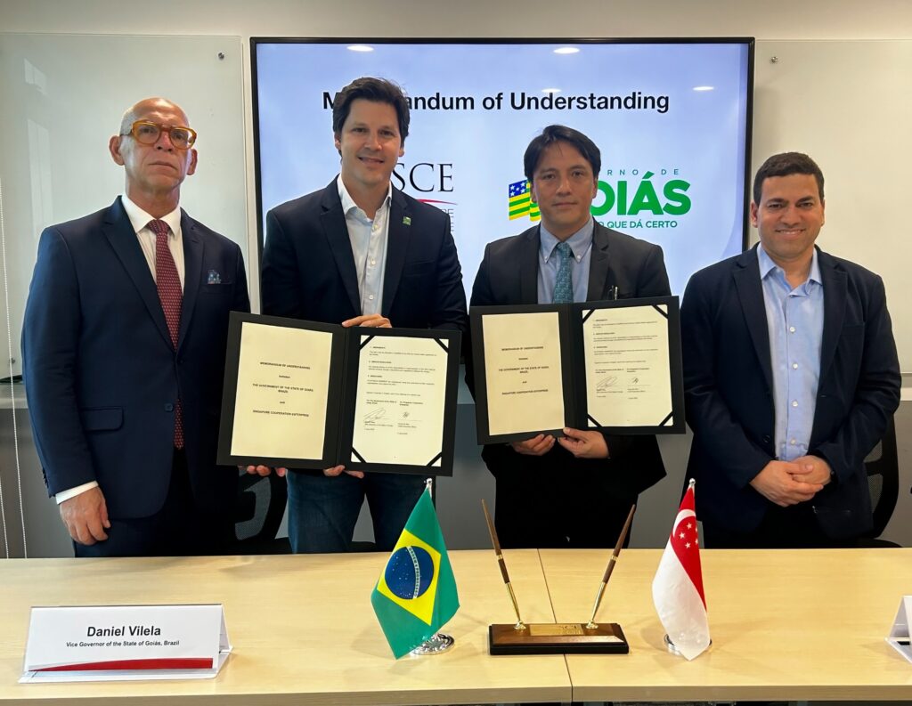 Daniel Vilela em Singapura