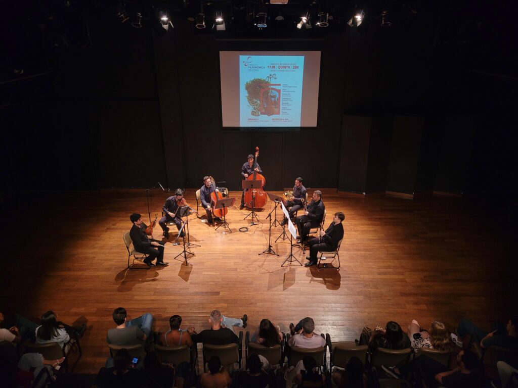 Filarmônica de Goiás no palco