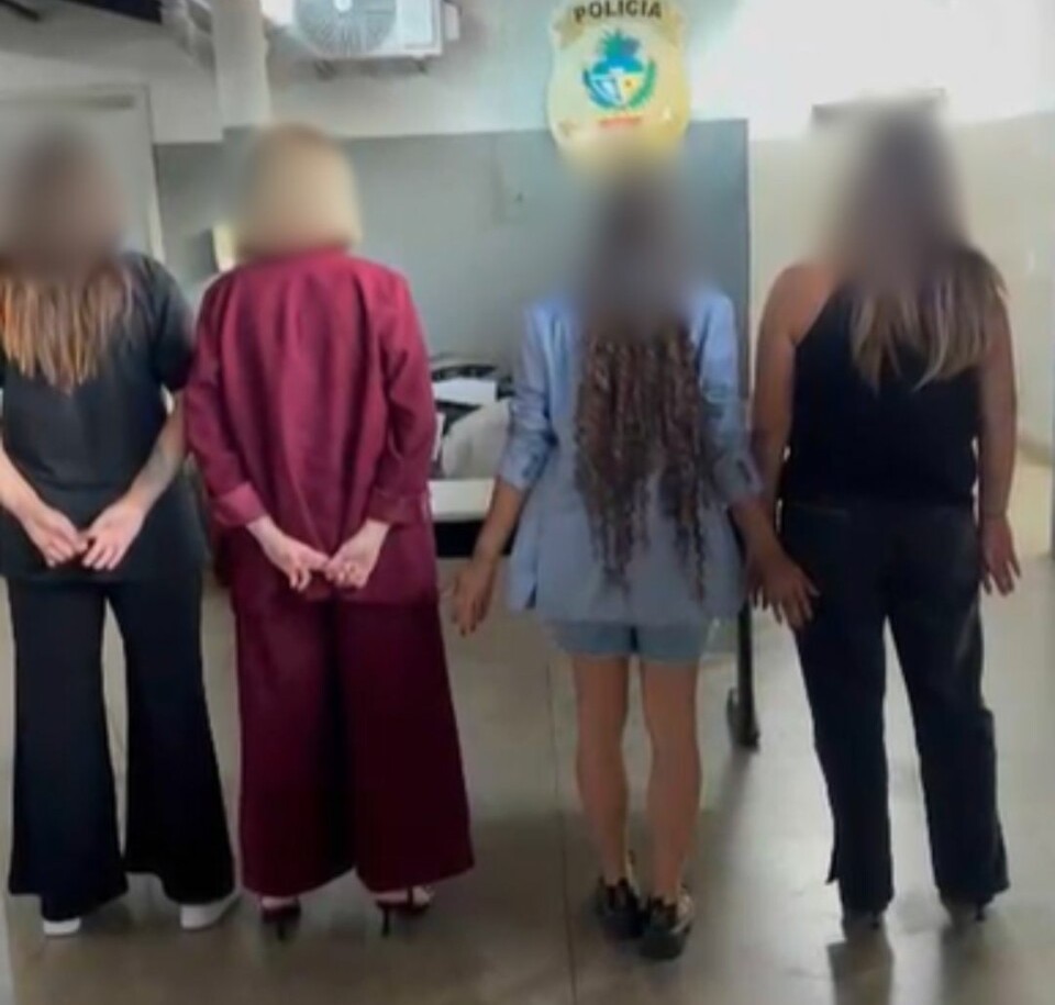 4 mulheres são presas por golpe do “book fotográfico” em Goiânia