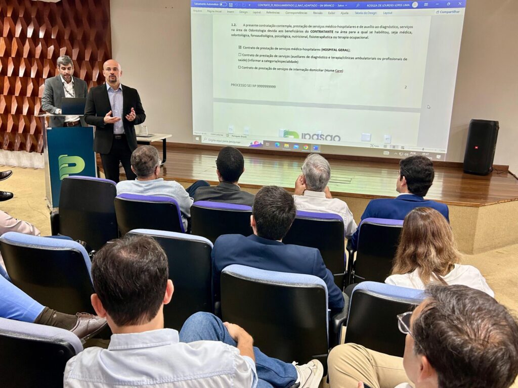 Ipasgo Saúde discute revisão de contratos com prestadores de serviços