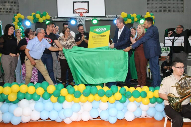 Inaugurada a reforma do Ginásio de Esportes do Setor Pedro Ludovico